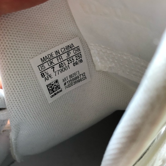 ADIDAS Devon Paper Hi-tops - Picture 5 of 6